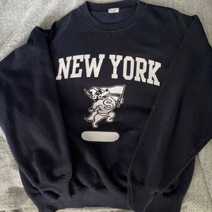 Brandy Melville/John Galt navy crew neck